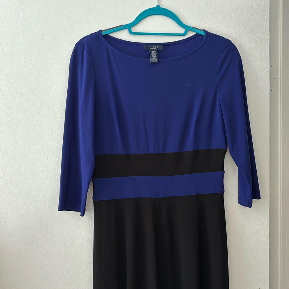Chaps colorblock dress